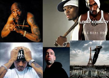 2 PAC , 50CENT , LORD KOSSITY , BOOBA , SINIK